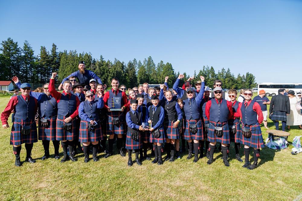 Champions Pipe Band - Grade 2 Celtic Pipe Band (Nelson)
