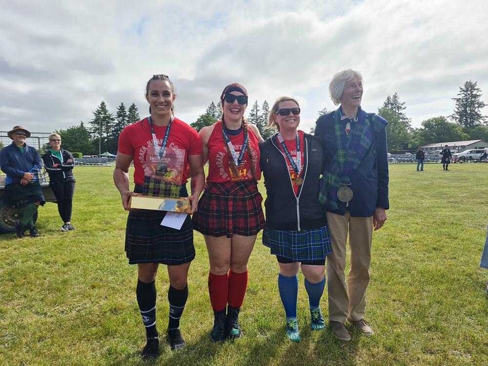 Hororata Highland Games Heavy Championship Women